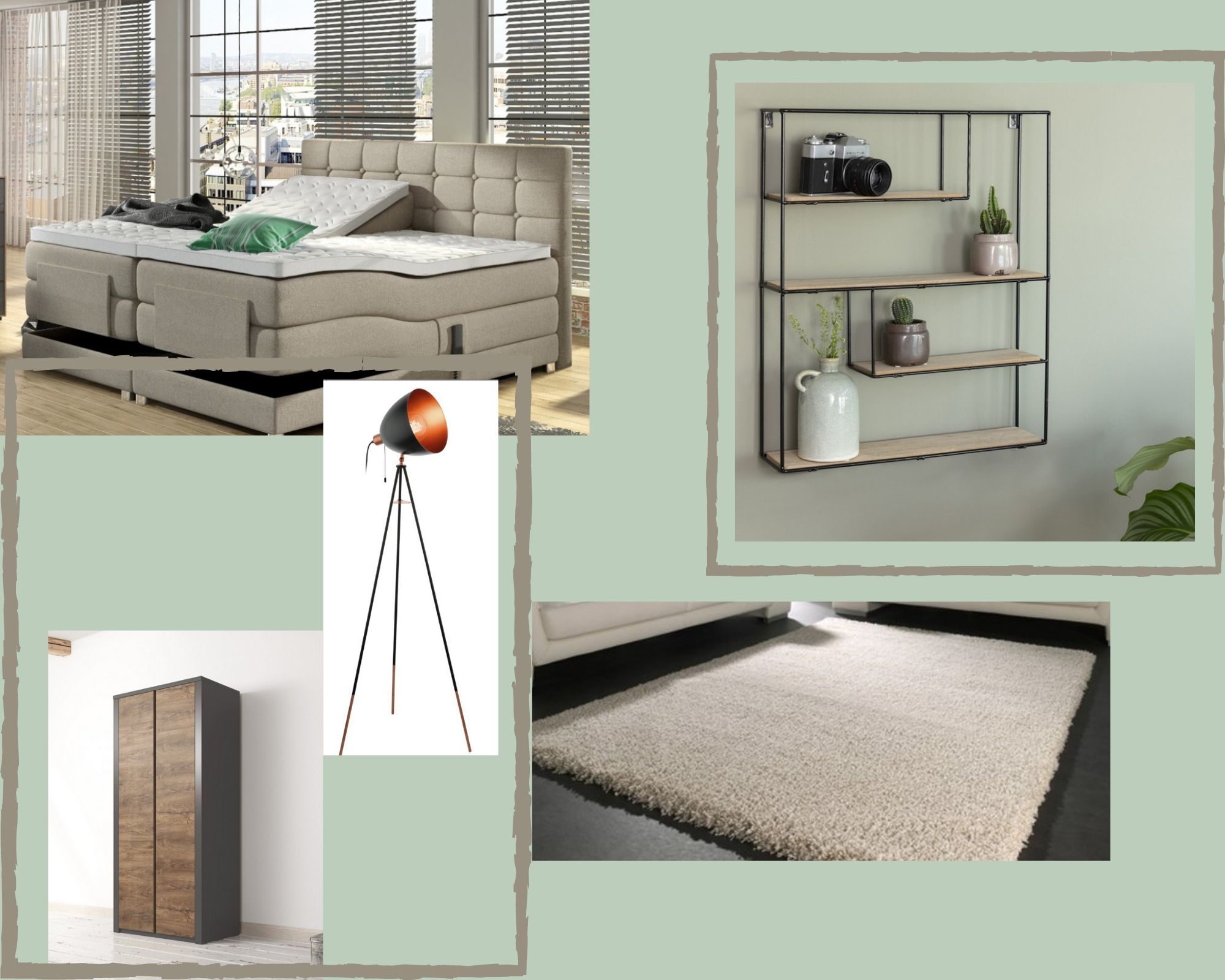 Moderne slaapkamer
